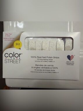 Color Street Glitter Nail Strips New “Home Sleet Home”